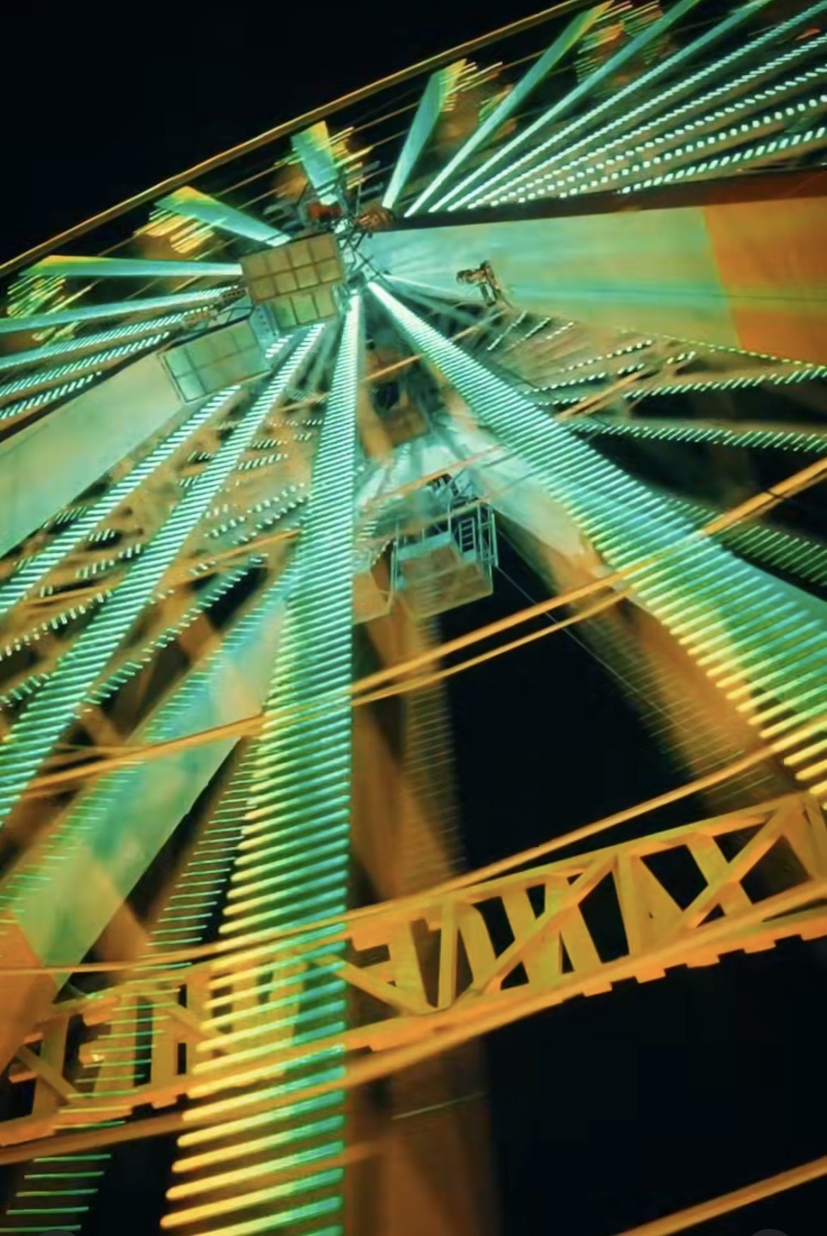Ferris wheel texture